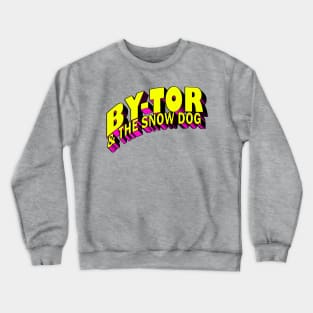 By-Tor and the Snow Dog Superhero-Style Logo Crewneck Sweatshirt